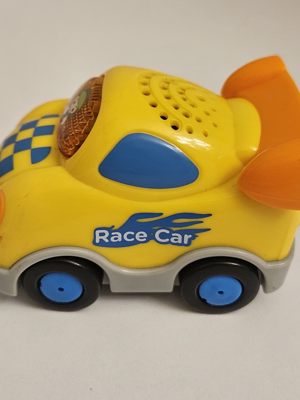 Vtech Go! Go! Smart Wheels Yellow Race Car Tested Works